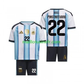Maillot de Foot Argentine Franco Mastantuono 22 World Cup Domicile 2026 - Enfant